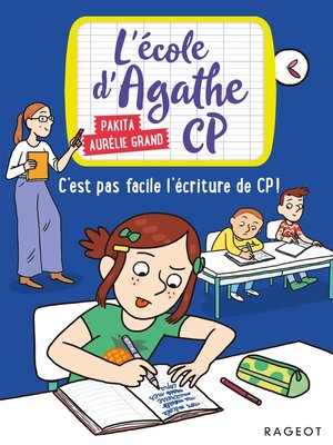 cover image of C'est pas facile l'écriture de CP !
